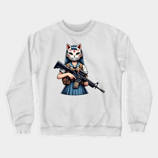 Tactical Kitsune Crewneck Sweatshirt